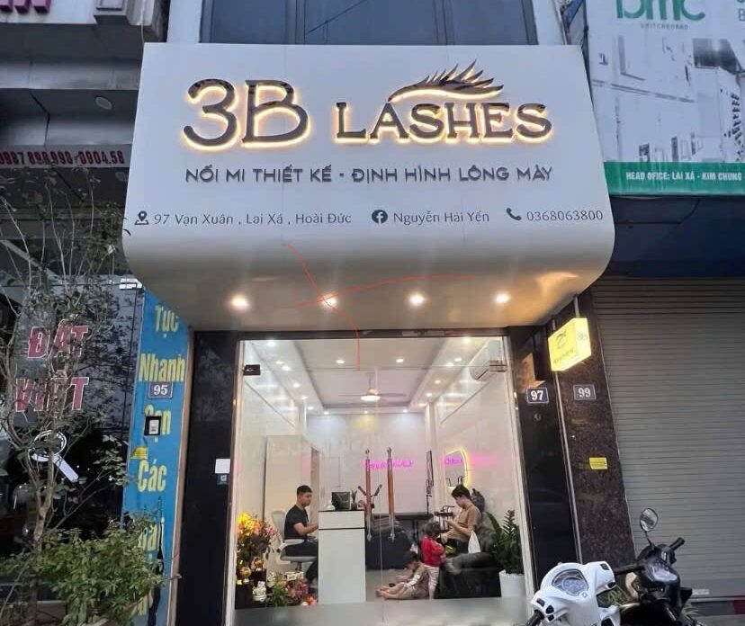 Biển quảng cáo nail mi Hà Nội
