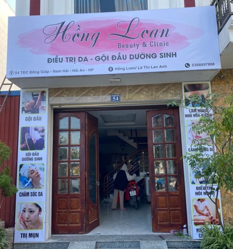 Biển quảng cáo spa nail mi in bạt. giá thành rẻ, thi công nhanh chóng