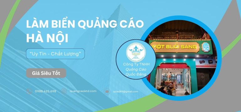 Làm biển quảng cáo Hà Nội