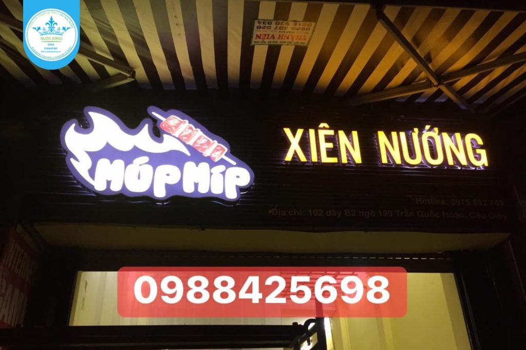 Dự án thi công biển quảng cáo tại Cầu Giấy 10