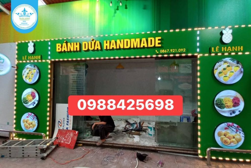 Dự án thi công biển quảng cáo tại Cầu Giấy 11