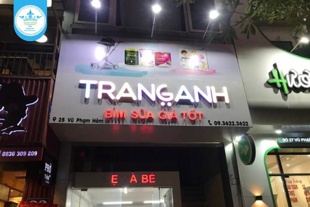 Dự án thi công biển quảng cáo tại Cầu Giấy 17