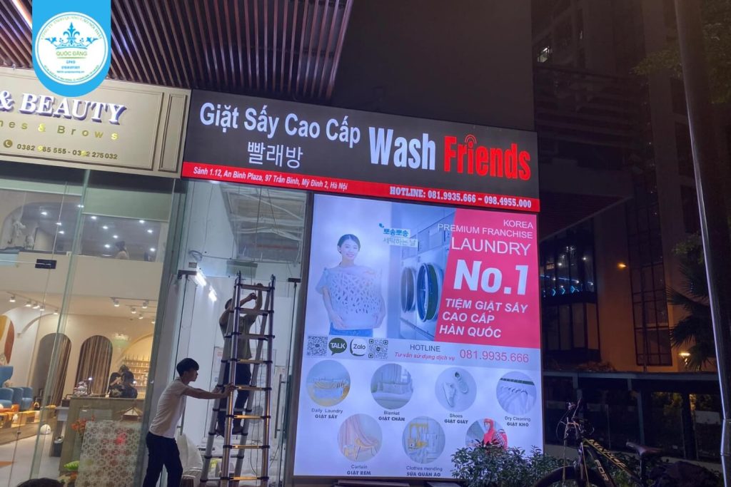 Dự án thi công biển quảng cáo tại Cầu Giấy 2