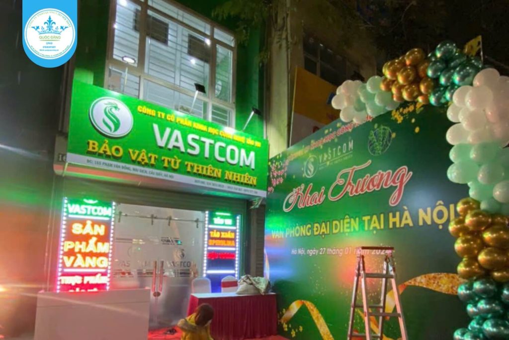 Dự án thi công biển quảng cáo tại Cầu Giấy 23