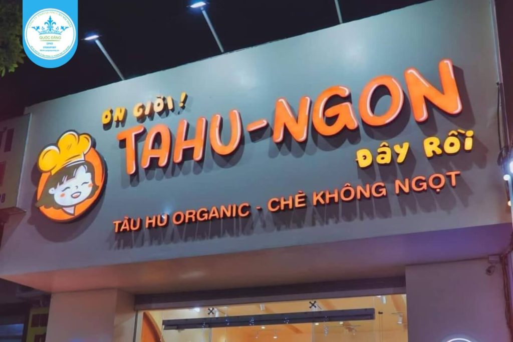 Làm biển quảng cáo quán ăn tại Nam Từ Liêm