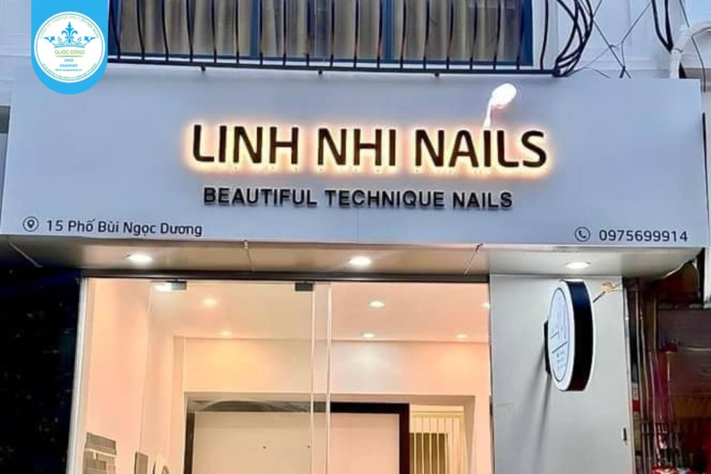 Công trình thi công biển hiệu tại Ba Đình