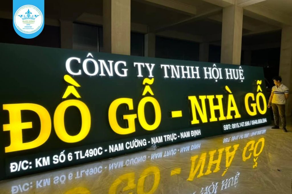 Mẫu biển hiệu quảng cáo nổi bật tại Tây Hồ