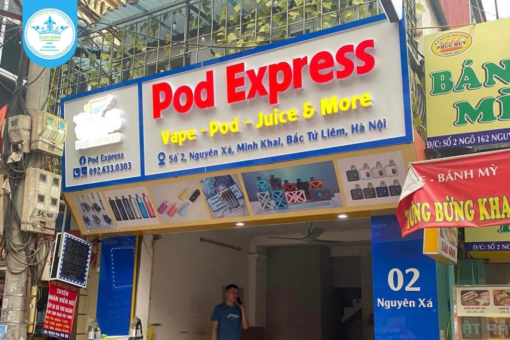 dự án thi công biển quảng cáo tại Bắc Từ Liêm 12