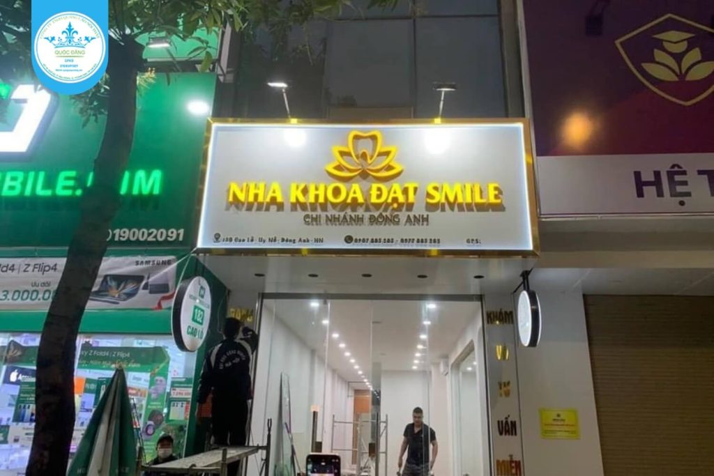 dự án thi công biển quảng cáo tại Bắc Từ Liêm 14
