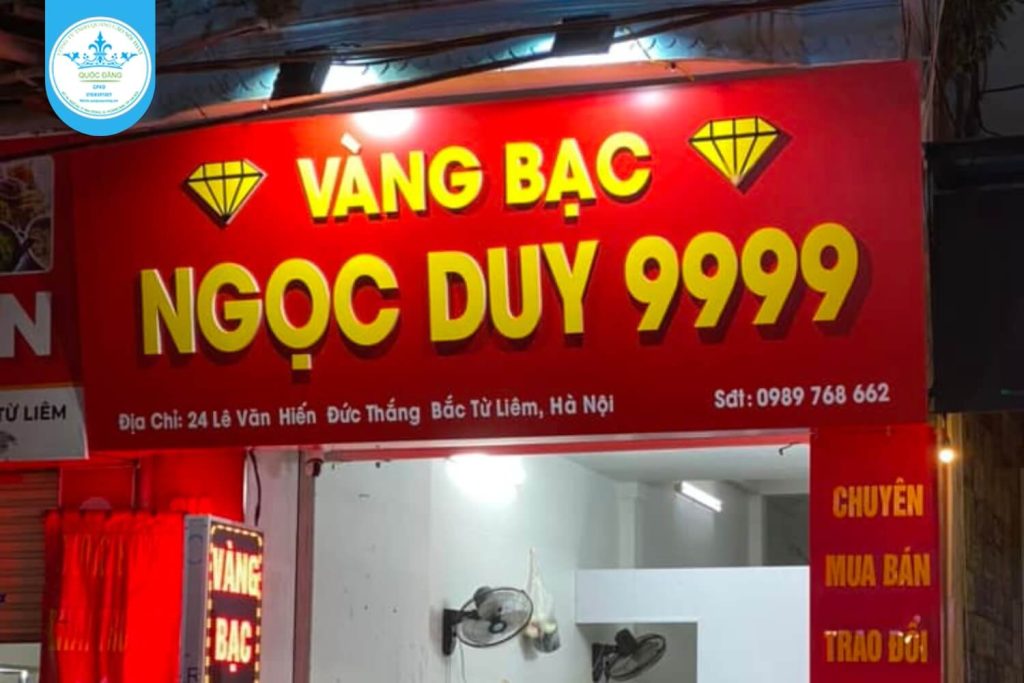 dự án thi công biển quảng cáo tại Bắc Từ Liêm 4