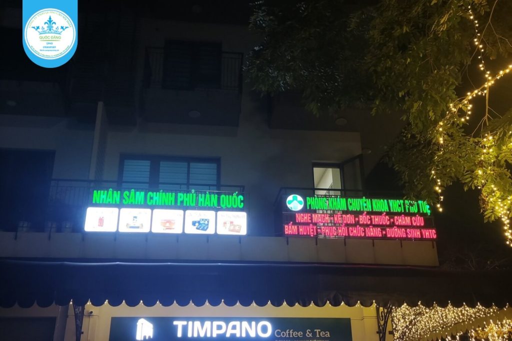 Dự án thi công biển quảng cáo tại Thanh Xuân 1