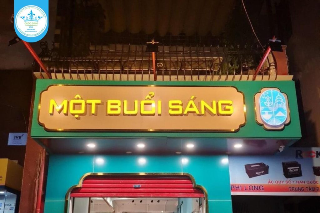 Dự án thi công biển quảng cáo tại Thanh Xuân 12