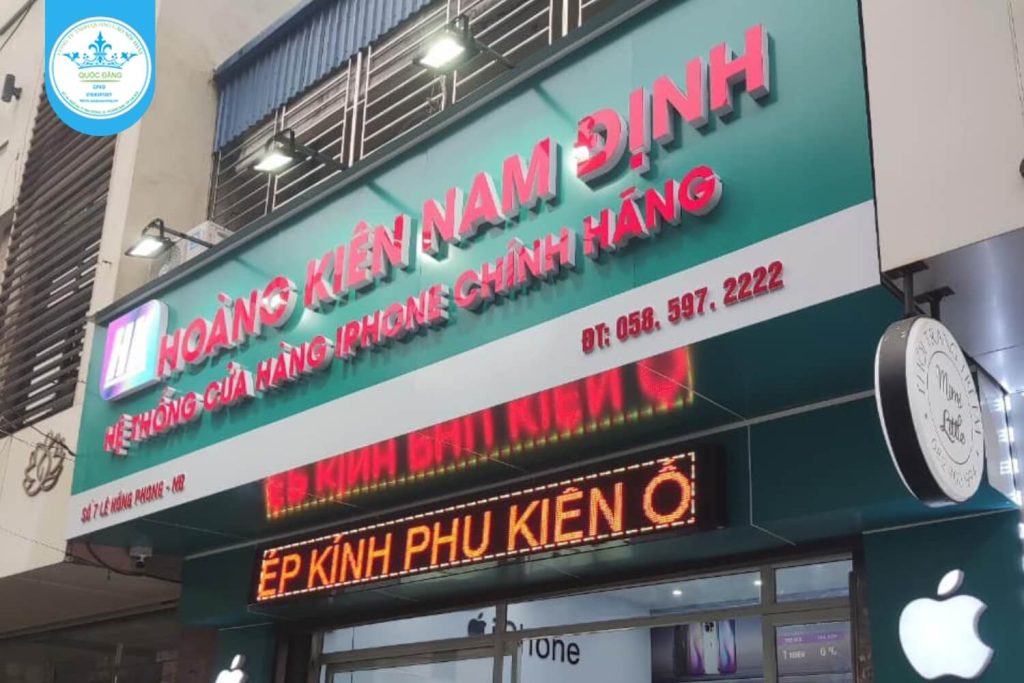 Dự án thi công biển quảng cáo tại Thanh Xuân 2