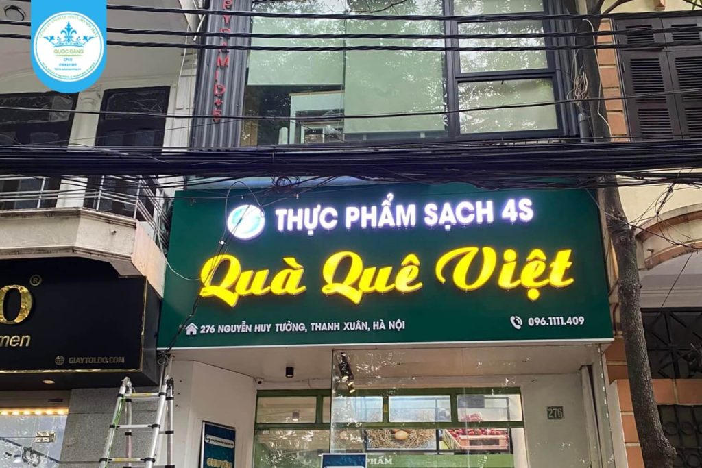 Dự án thi công biển quảng cáo tại Thanh Xuân 5