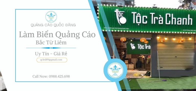 Làm Biển Quảng Cáo Bắc Từ Liêm