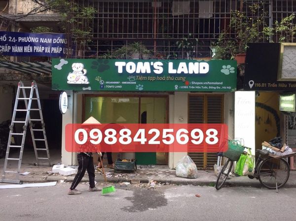 Biển quảng cáo Petshop chữ nổi