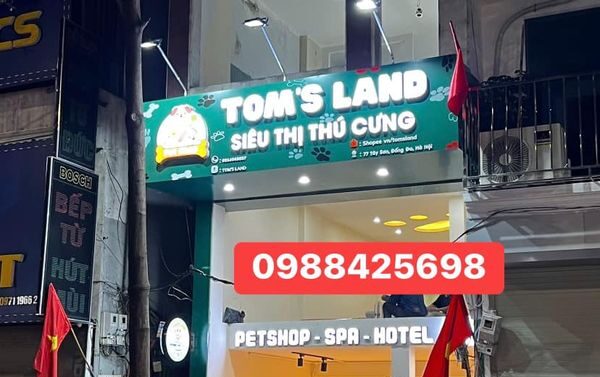 Biển hiệu tiệm thú cưng đẹp