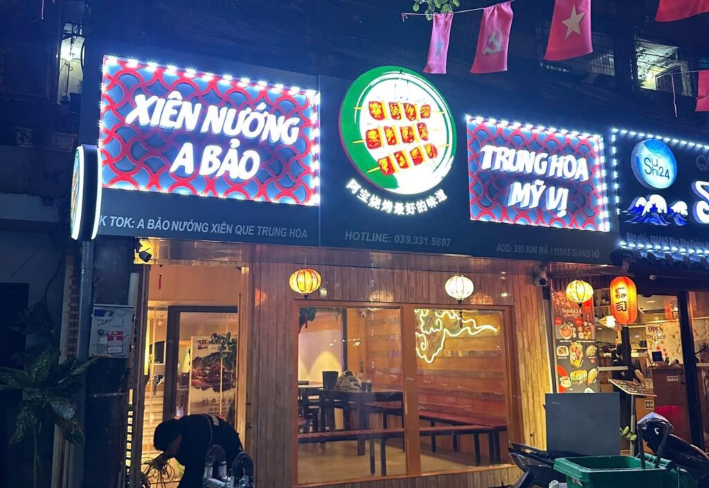 Biển quảng cáo nhà hàng quán ăn hà nội