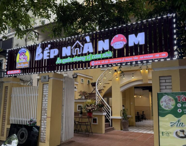 Biển hiệu nhà hàng đẹp