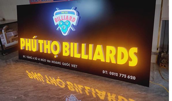 Biển quảng cáo CLB billiards