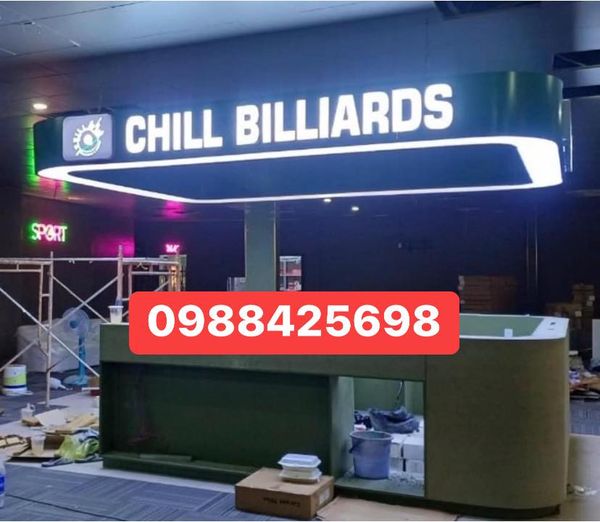 Biển quảng cáo billiards đẹp
