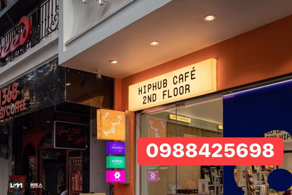 Mẫu biển quảng cáo quán cafe đẹp
