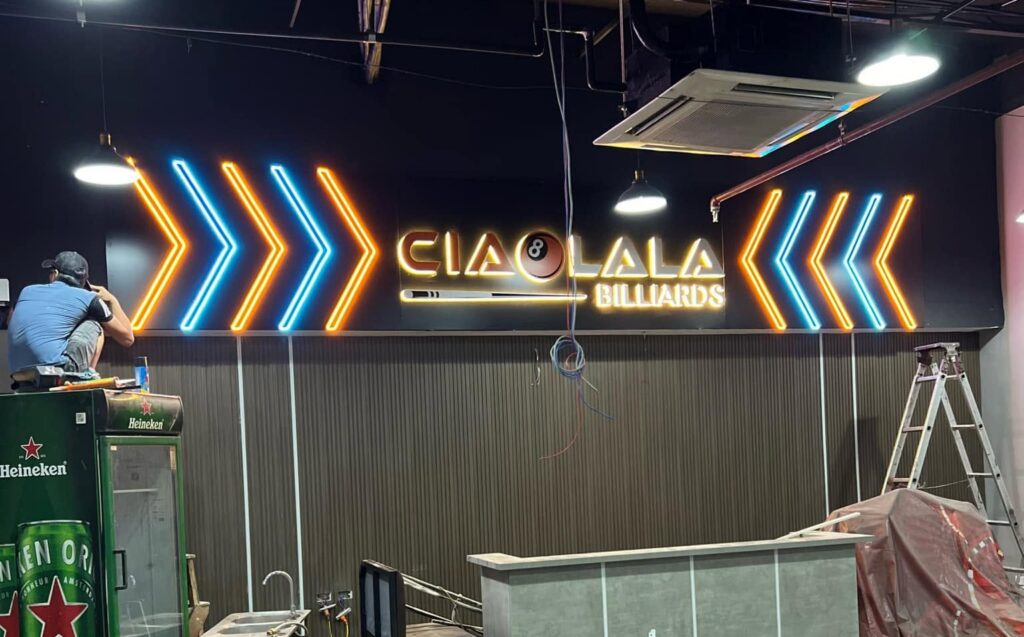Biển quảng cáo Billiards