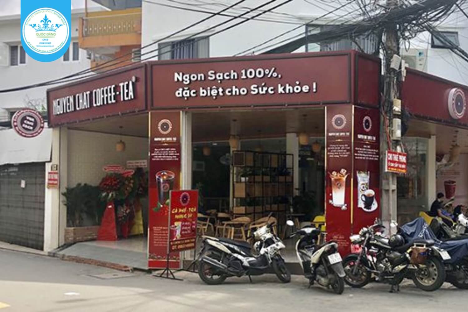 Biển quảng cáo quán cafe 21