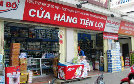 Biển quảng cáo cửa hàng tiện lợi