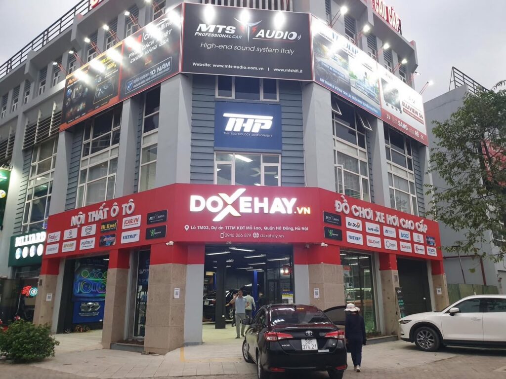 Biển quảng cáo gara oto