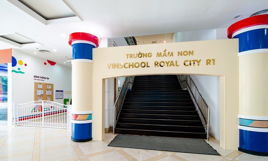 Biển quảng cáo trường mầm non tại Hà Nội