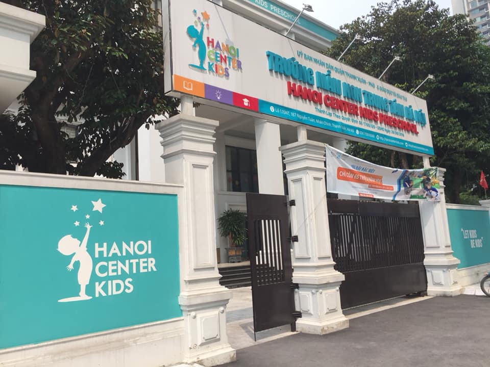 Mẫu biển trường mầm non đẹp, nổi bật