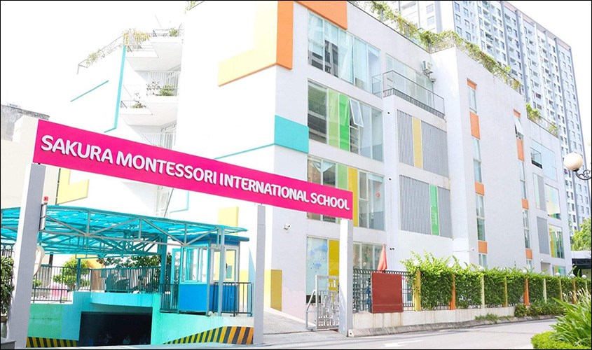 Thi công biển trường mầm non tại Hà Nội
