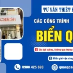 Tư vấn thiết kế thi công biển quảng cáo