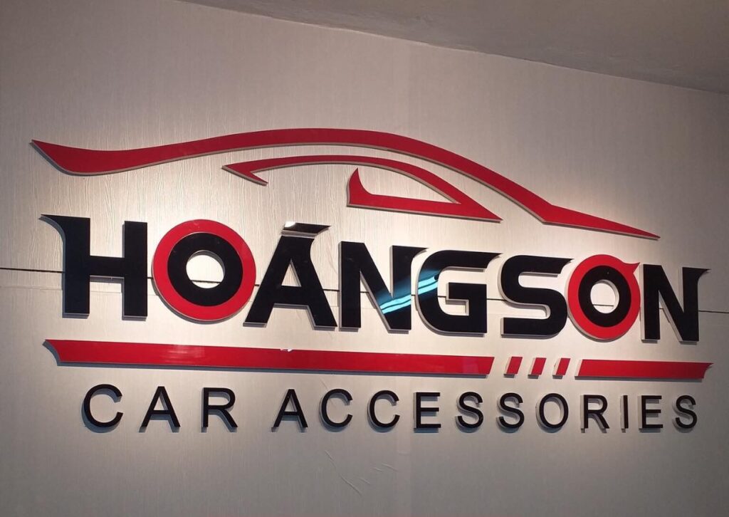 mẫu chữ nổi dán tường đẹp ấn tượng