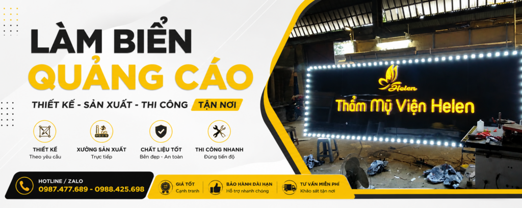 Làm biển quảng cáo Xã Đàn - Đống Đa - Hà Nội