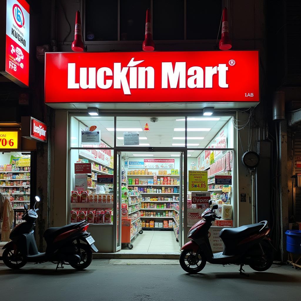 Biển quảng cáo siêu thị tại Thanh Trì