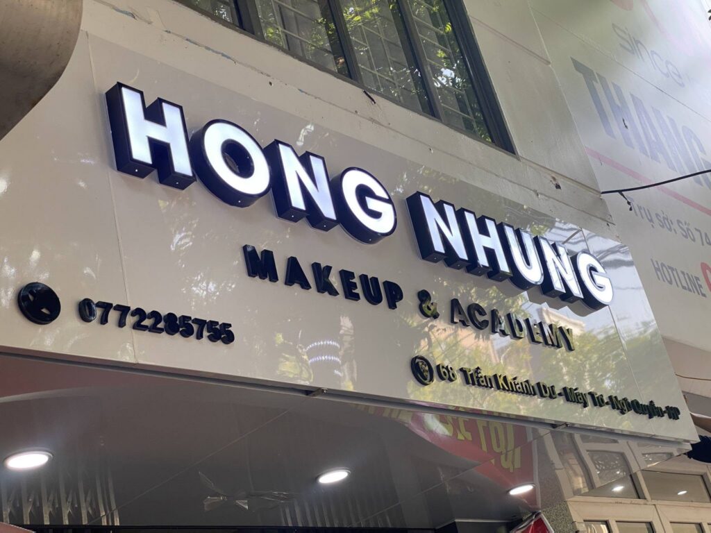 Làm biển alu chữ nổi tại Hà Nội
