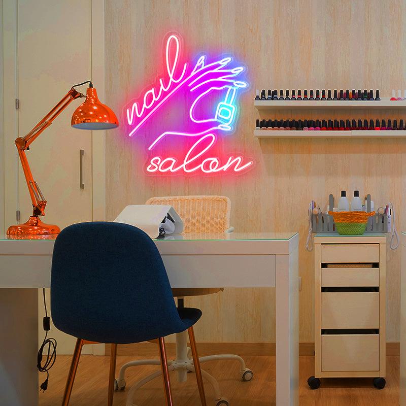 Biển đèn neon tiệm nail