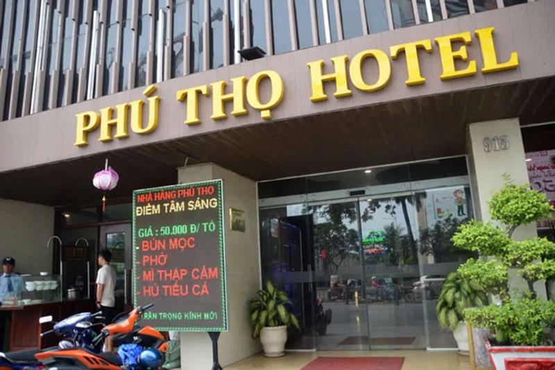 Chữ nổi đèn LED khách sạn