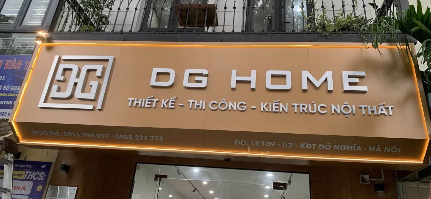 Biển hiệu công ty thiết kế thi công nội thất