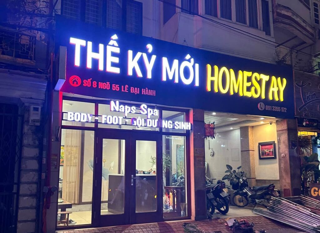 Biển quảng cáo khách sạn, Homstay tại Hà Nội