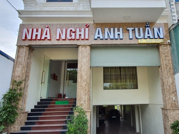 Biển quảng cáo nhà nghỉ