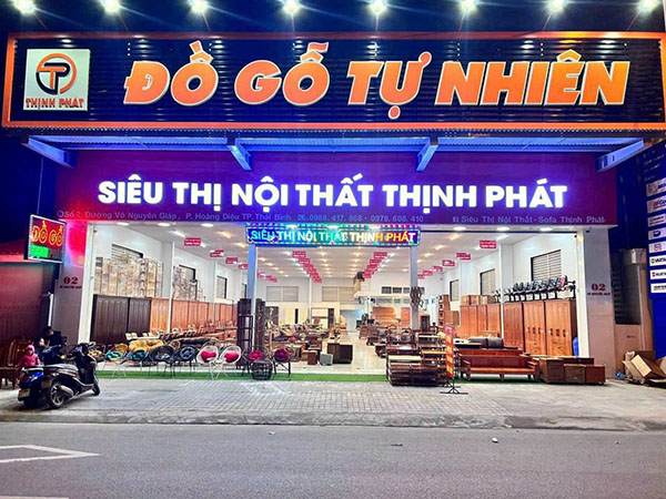 Chữ nổi đèn LED showroom nội thất