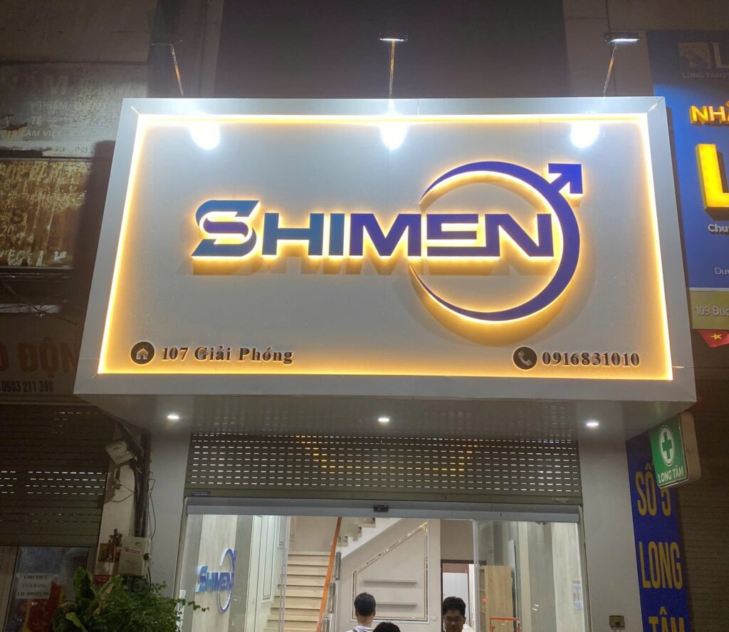 Thi công biển quảng cáo tại 107 Giải Phóng - Hà Nội