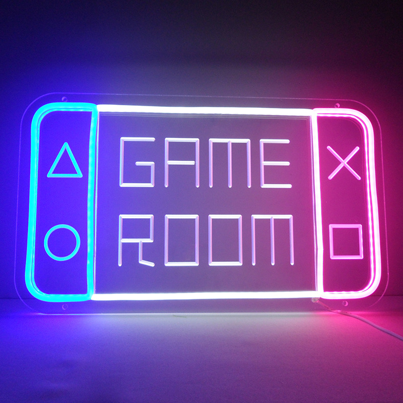 Đèn neon led quán game