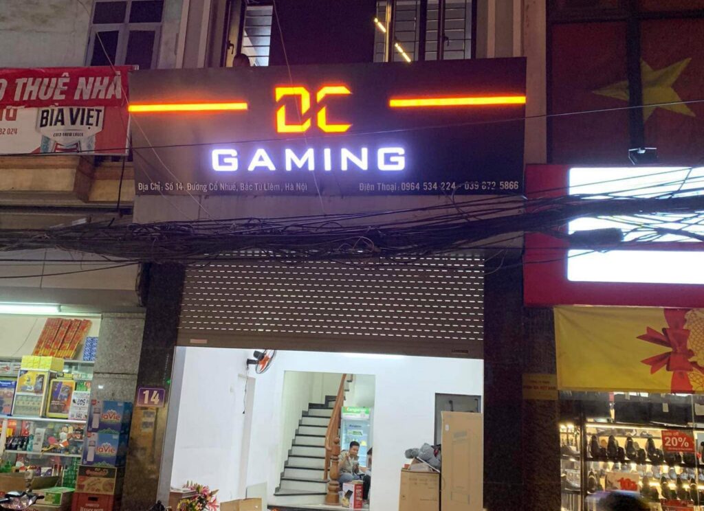 Biển quán game nổi bật